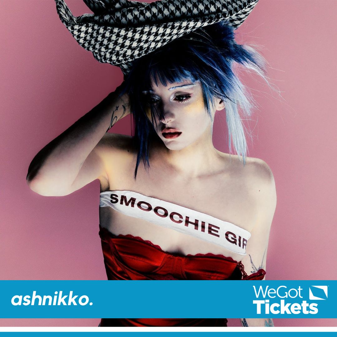 WeGotTickets's tweet photo. The unstoppable @ashnikko is coming to Birmingham on Tuesday 14th October with a stripped-back live show, to celebrate the release of their brand new album 'Smoochies'. 💋

@O2InstituteBham | @truckoxford

🎟️ https://t.co/qaP4e4YpAd https://t.co/CRTPrmd5B1