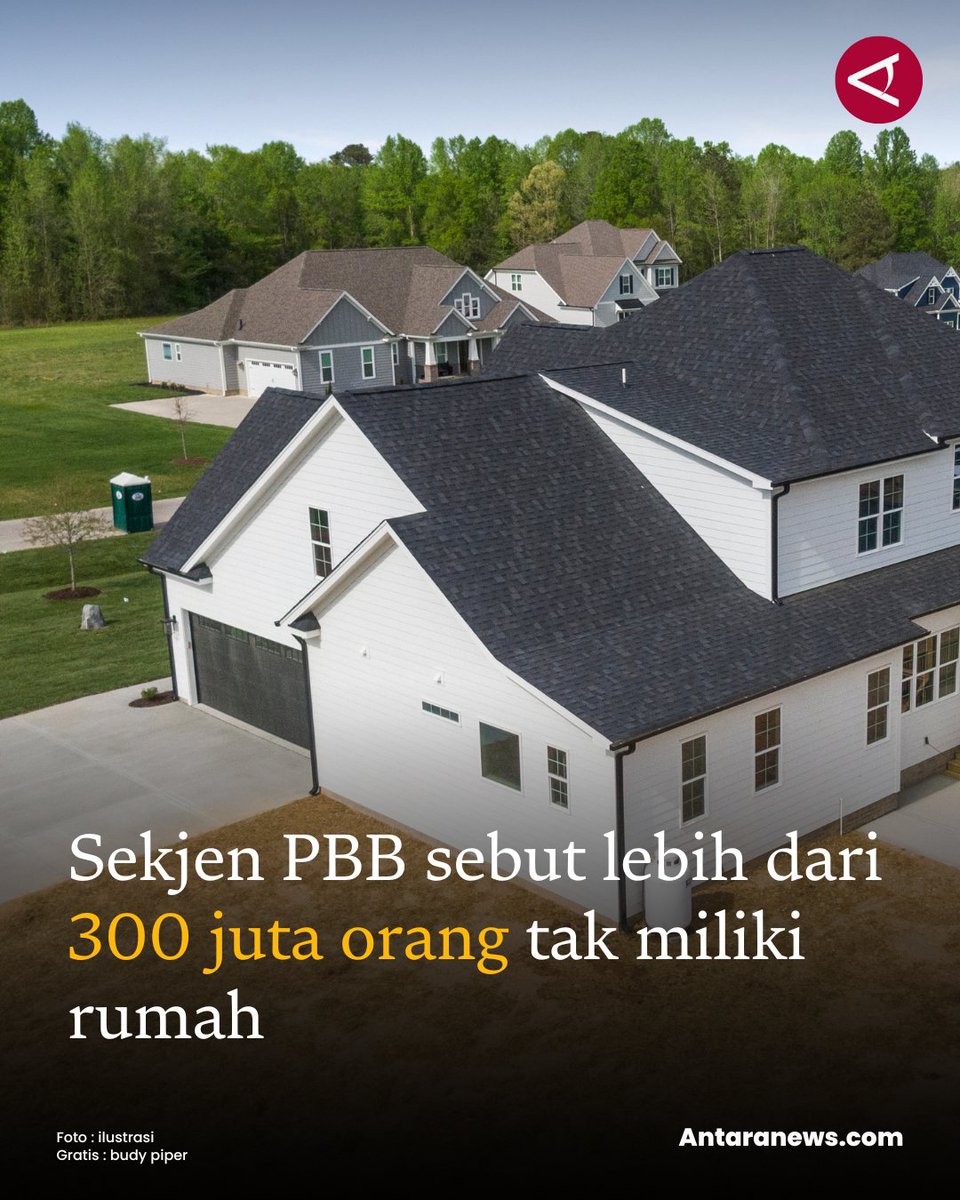 antaranews's tweet photo. Sebagian besar dari mereka berupaya mencari keselamatan di kota-kota besar maupun kecil yang sebenarnya sudah berada di dalam tekanan.
#rumah #pbb #hunian
Baca selengkapnya
https://t.co/BJoQxZ6Dyu https://t.co/7ktl45MMRY