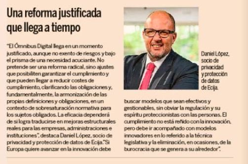 Cómo simplificar y armonizar la legislación digital europea expansion.com/juridico/actua… Gracias Víctor Moreno por contar con mi opinión en <a href="/exp_juridico/">Expansión Jurídico</a>