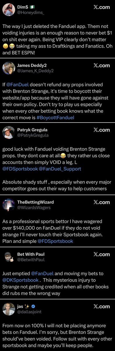sbinfluencer's tweet photo. Maybe I’m just naïve, but the average sports bettor in modern times is dumber (and softer) than I ever could have imagined. #VoidFanDuel https://t.co/Da8hKkDmlV