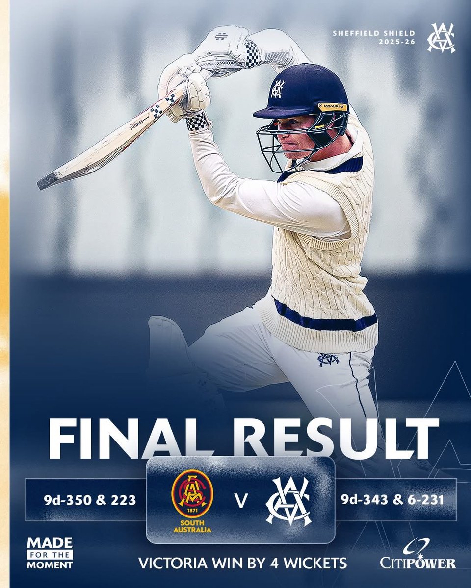 Victorian Cricket Team tweet media