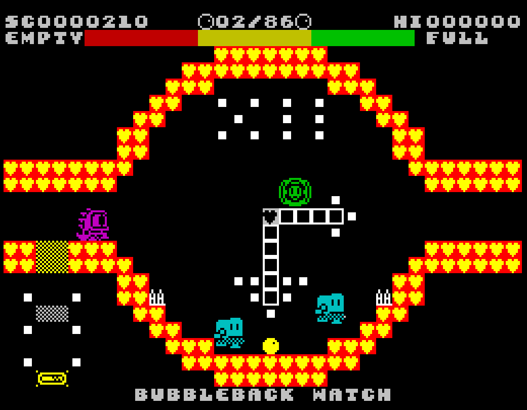 ¡Nuevo! 🕹️ BubbleBack: The Story of Forward to the Past 2, un homenaje a Bubble Bobble para ZX Spectrum. Atrapa enemigos en burbujas, gráficos coloridos y música ¿de Alan Silvestri?
elmundodelspectrum.com/bubbleback-el-…
#ZXSpectrum #BubbleBobble #RetroGaming #IndieDev
