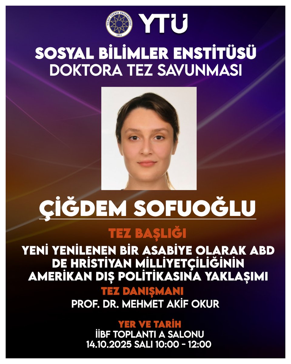 YTÜ Sosyal Bilimler Enstitüsü tweet media