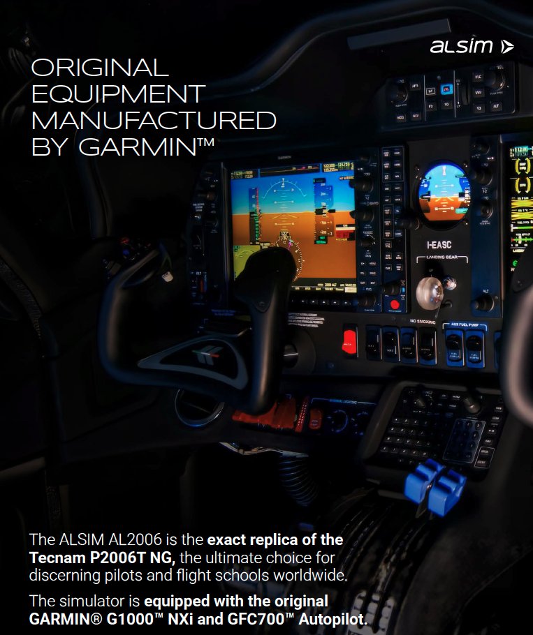 AlsimFlight's tweet photo. 𝐈𝐧𝐭𝐫𝐨𝐝𝐮𝐜𝐢𝐧𝐠 𝐭𝐡𝐞 𝐀𝐋𝟐𝟎𝟎𝟔 ! 𝐖𝐞 𝐚𝐫𝐞 𝐩𝐫𝐨𝐮𝐝 𝐭𝐨 𝐨𝐟𝐟𝐢𝐜𝐢𝐚𝐥𝐥𝐲 𝐥𝐚𝐮𝐧𝐜𝐡 𝐨𝐮𝐫 𝐧𝐞𝐰 𝐀𝐋𝟐𝟎𝟎𝟔 𝐓𝐞𝐜𝐧𝐚𝐦 𝐒𝐢𝐦𝐮𝐥𝐚𝐭𝐨𝐫 ! The AL2006 faithfully reproduces the Tecnam® P2006T NG, a highly regarded, cost-efficient multi-engine trainer. https://t.co/yqnyE9ccRa