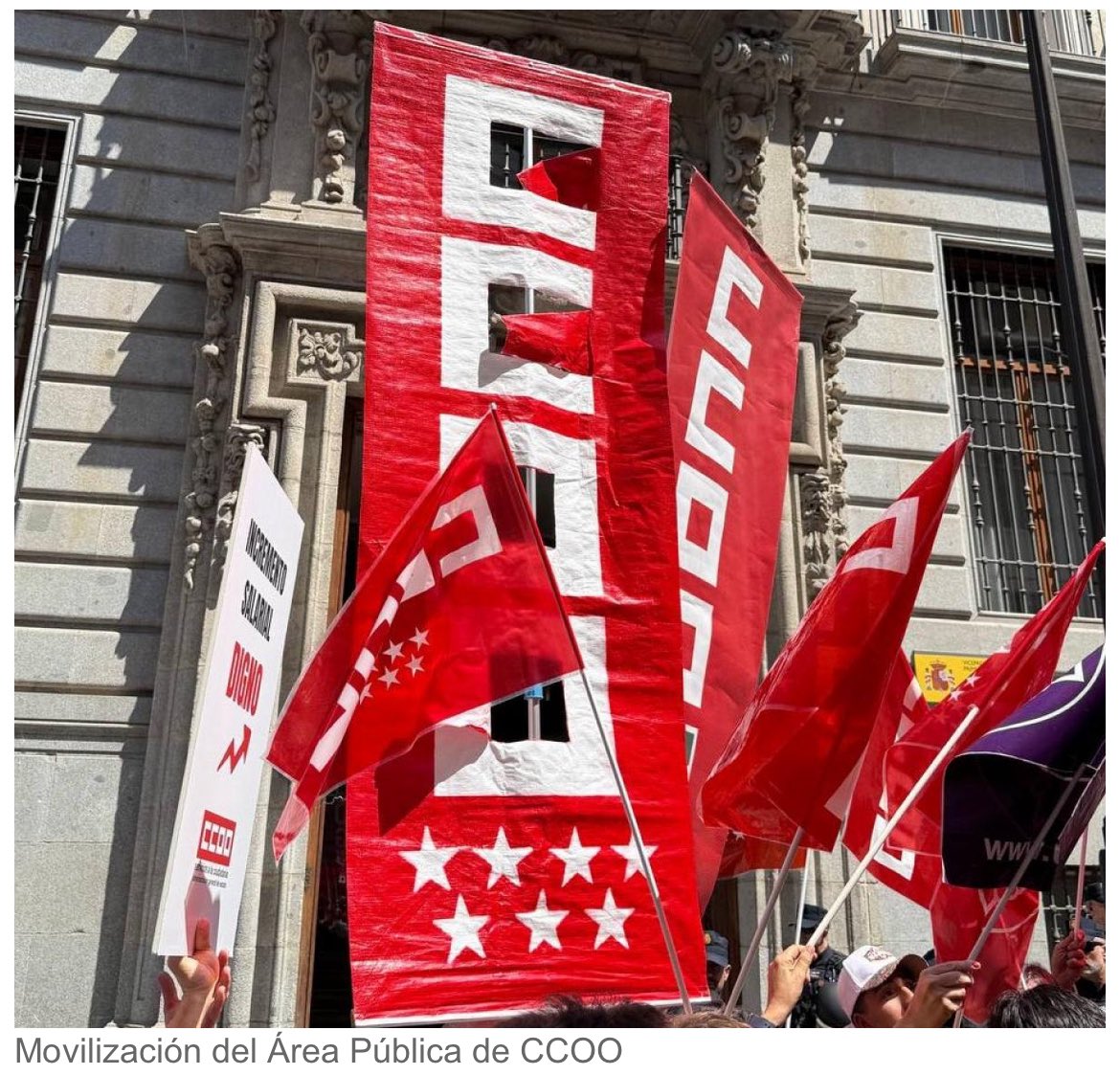 ➡️ CCOO exige responsabilidad a las administraciones públicas para poner fin a la temporalidad en el sector público 

sanidad.ccoo.es/noticia:738146…

🫴🏼 Luchamos para que desaparezca la precariedad y se consolide el empleo
