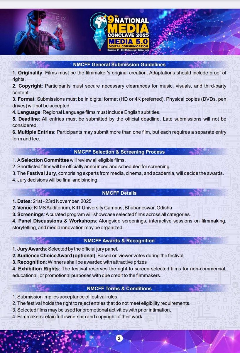 National Media Conclave (NMC) tweet media