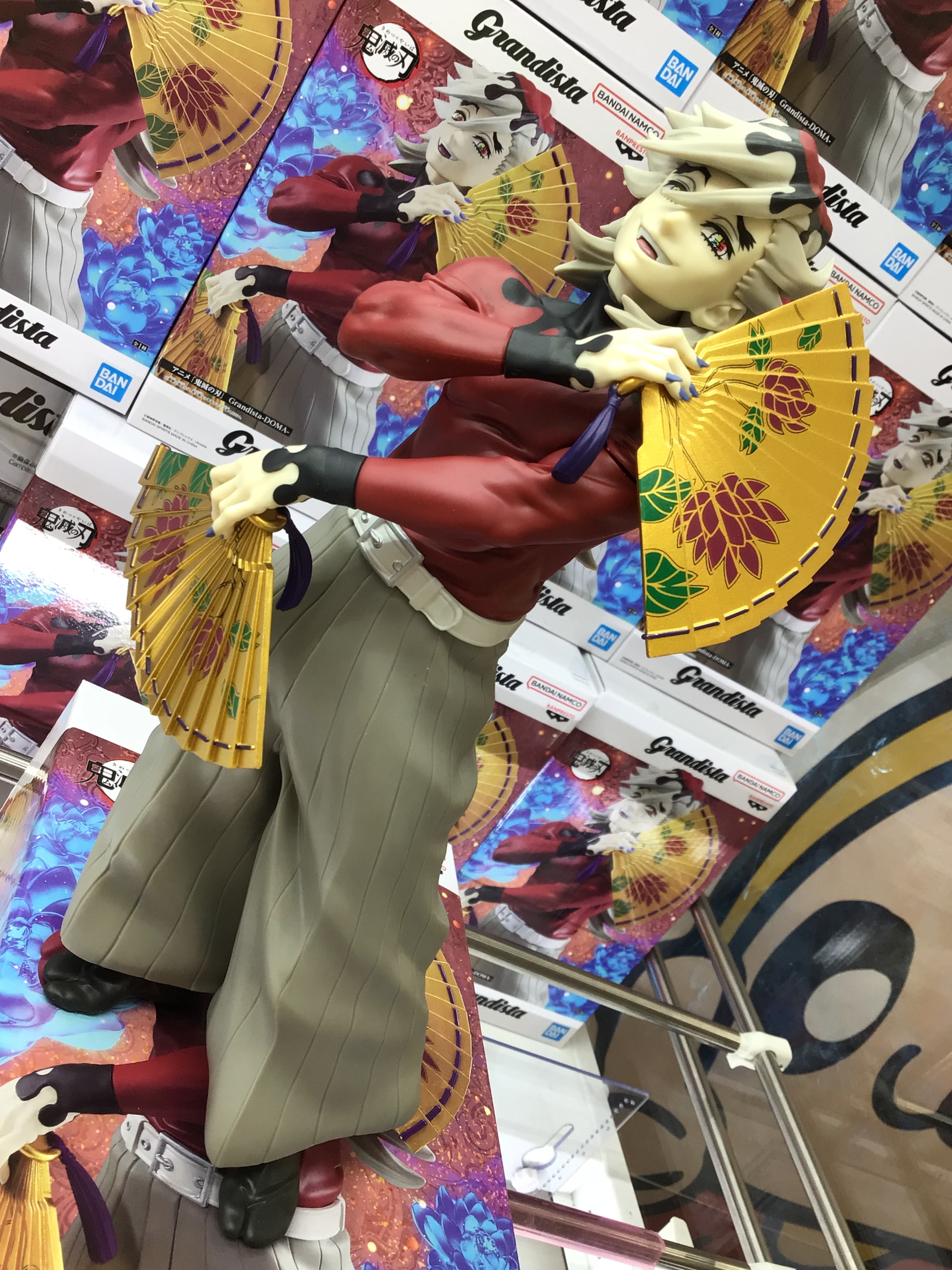 4個 アニメ「鬼滅の刃」 Grandista DOMA 上弦の弐・童磨 BANPRESTO 鬼滅の刃 Grandista DOMA 童磨 フィギュア 【新品・未