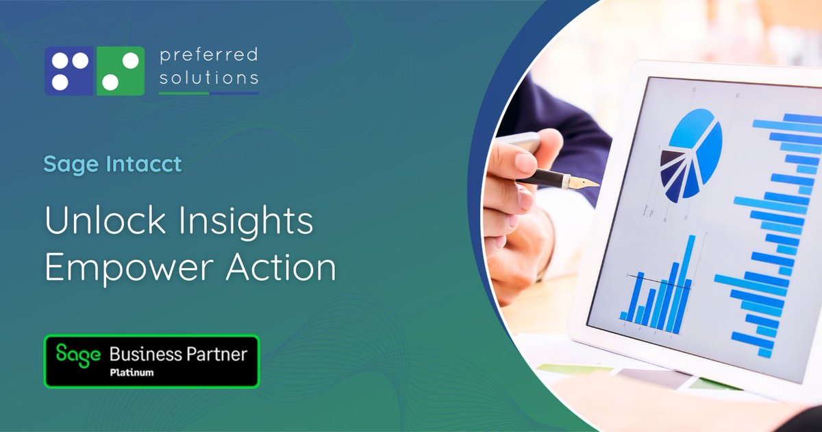 prefsolutions's tweet image. Sage Intacct Dashboards &amp;amp; Reporting: Make data-driven decisions faster with real-time reports and visualisations. Access financial/operational data in one place, drill down to transactions, and customise insights for stakeholders. Learn more: zurl.co/blAGK