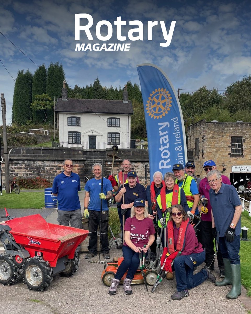 RotaryGBI's tweet photo. Rotary took to the water for the latest Rotary GB&amp;I Impact Day activities partnering with @canalrivertrust in #Aldridge #Northwich #PerryBarr &amp; #StokeonTrent 💦🍂🥬

Full story in October Rotary Magazine: 

https://t.co/JRHeql9cve

#ImpactDays #CanalAndRiverTrust #PeopleOfAction https://t.co/BBiDPaBLpv