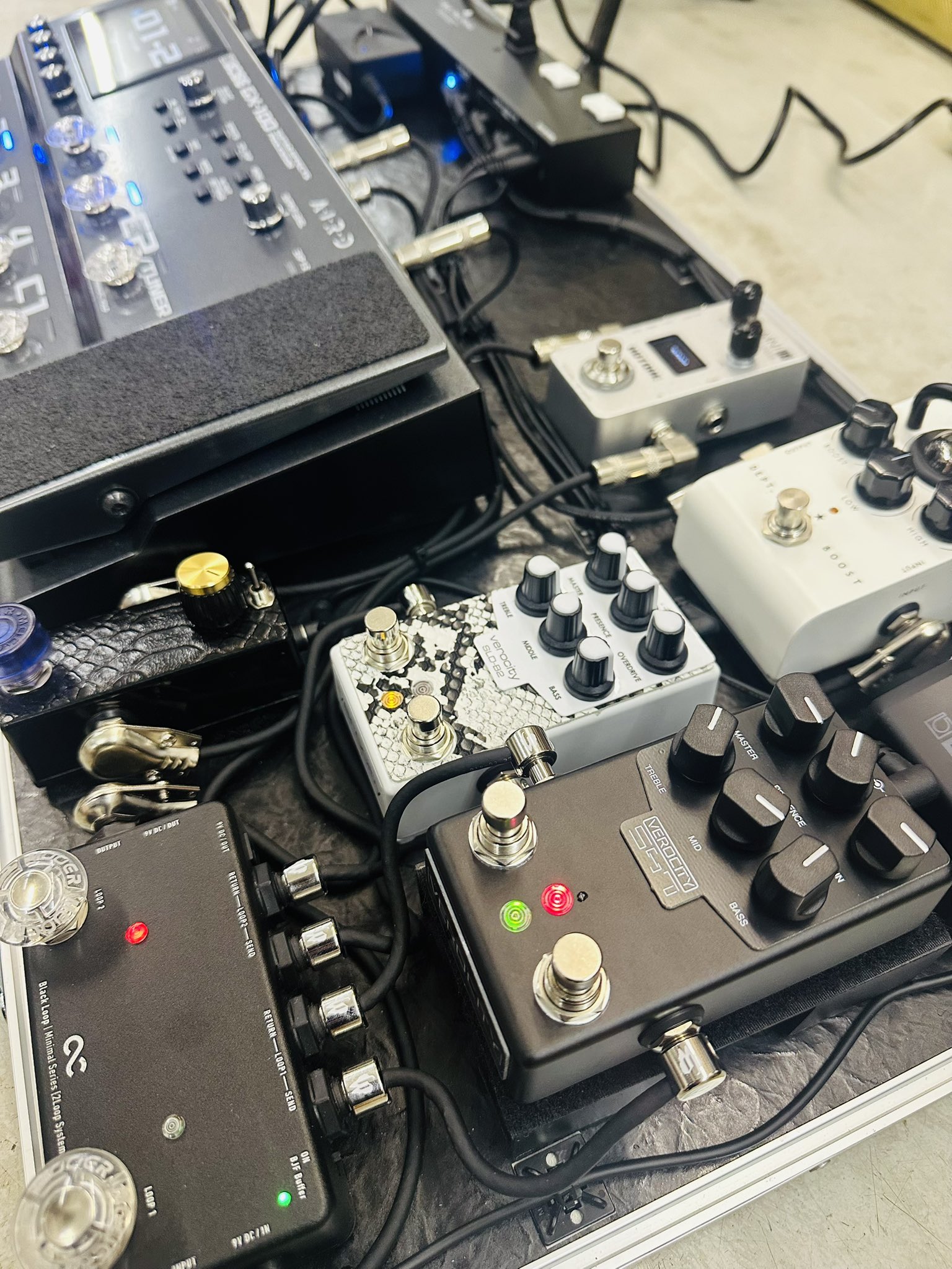 NERO　VeroCity effect pedals VeroCity Effects Pedals Vero Twin UVER&13-CL External