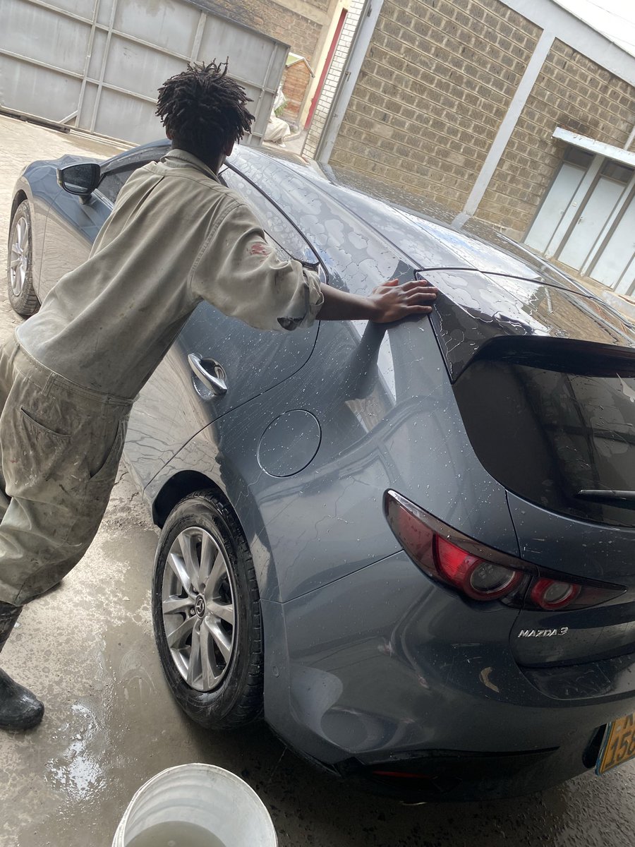 brokensuit44's tweet image. The Mazda is about done!