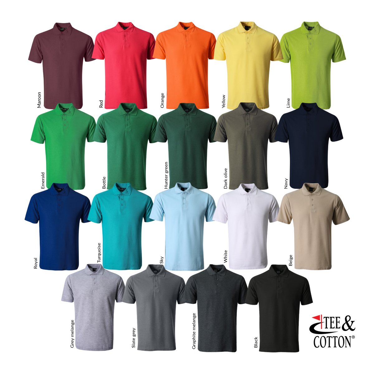 Proactive_C's tweet image. ONE PRICE FOR ALL SIZES
MEN&apos;S &amp;amp; LADIES&apos;
Why choose our pique knit polo?
✓ Quality
✓ 175g Combed Polycotton
✓ Made in Africa
✓ Men&apos;s, Ladies, Youth and Long sleeve styles available
✓ Sizes available: Small - Medium - Large - XL - 2XL - 3XL - 4XL - 5XL
distributor.proactiveclothing.com/classic-pique-…