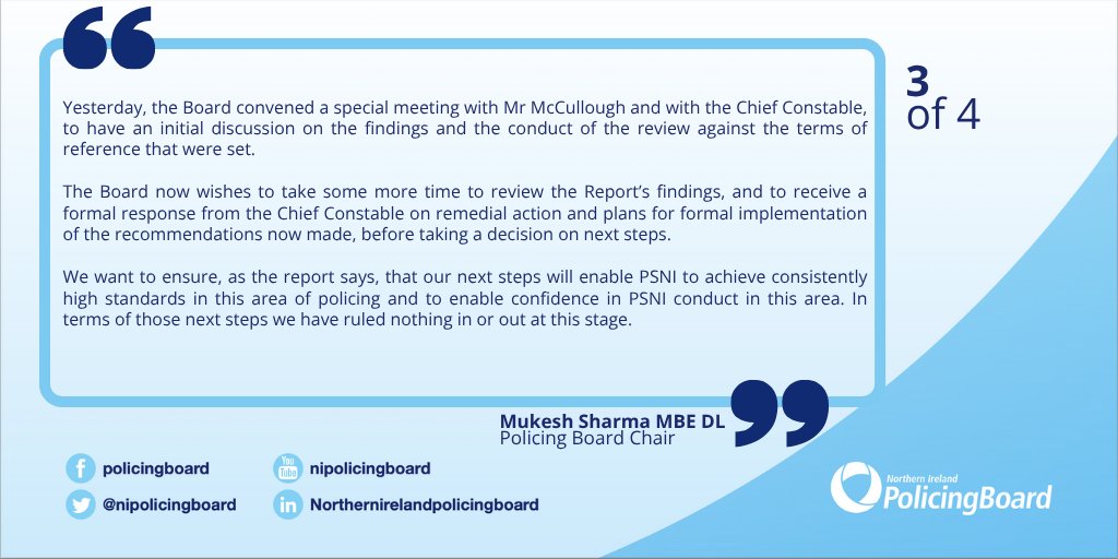 NIPolicingBoard's tweet image. Board urges Secretary of State to meet on legacy funding issues. Read the statement here: nipolicingboard.org.uk/news-centre/se…
