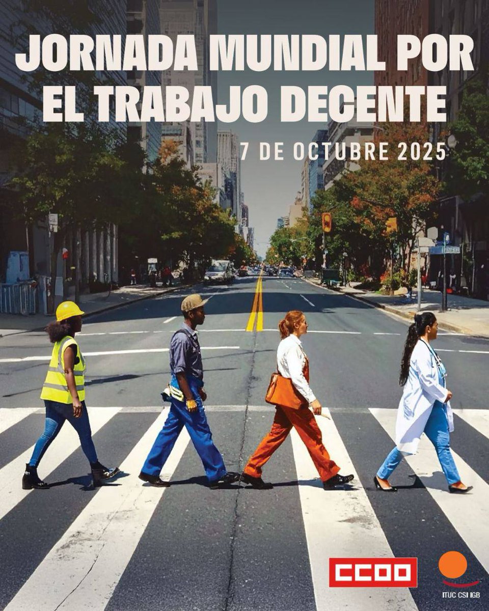 El Trabajo Decente no es un término vacío: son hechos materiales que se logran por medio de la política y la movilización y que permiten a las personas trabajadoras vivir con dignidad ⬇️