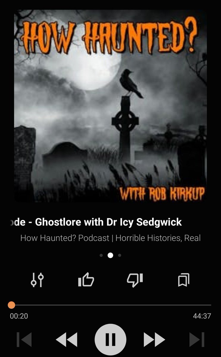 How Haunted Podcast (@howhauntedpod) on Twitter photo 👻NEW EPISODE👻
Join <a href="/IcySedgwick/">Icy Sedgwick</a> and I in conversation about all things Ghostlore, as we discuss her frightening brilliant new book amzn.to/3WoYzO7
We also discuss Halloween and I demonstrate my unrivaled knowledge of horror movies....or not as the case may be 🎃👻🩸🔪 👻NEW EPISODE👻
Join <a href="/IcySedgwick/">Icy Sedgwick</a> and I in conversation about all things Ghostlore, as we discuss her frightening brilliant new book amzn.to/3WoYzO7
We also discuss Halloween and I demonstrate my unrivaled knowledge of horror movies....or not as the case may be 🎃👻🩸🔪