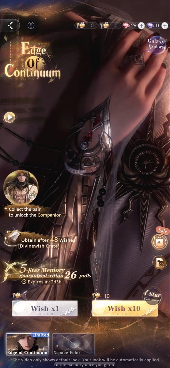 itsjooheonnie's tweet photo. Having to accept the fact I can’t farm enough to get Zayne home. Rip next banner- Im sorry Zayne 😭🥲 https://t.co/1FRLMTFGkx