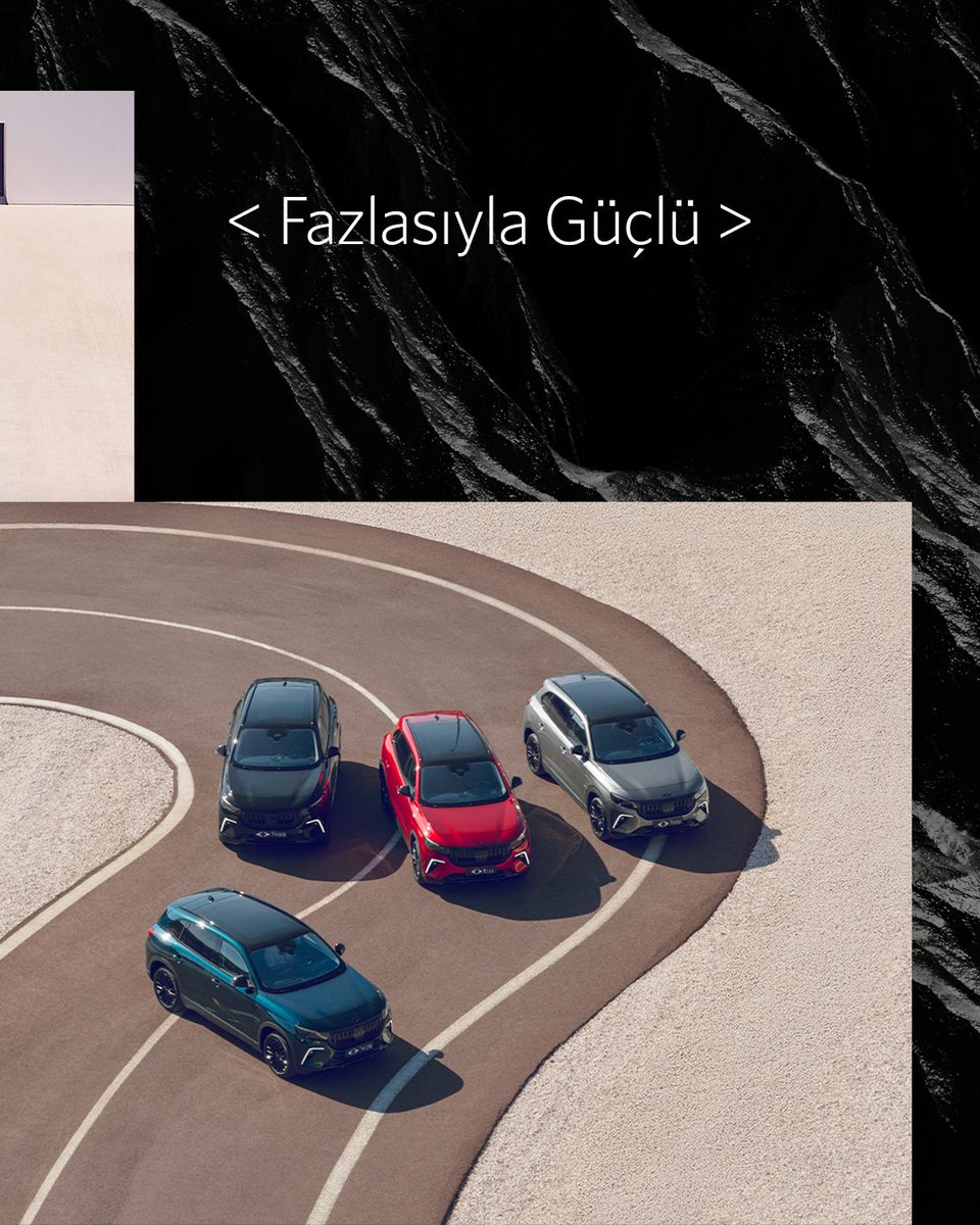 Siyahın asaleti T10X 4More çift motor teknolojisiyle birleşti. &lt;🖤&gt;​
​
4More ile T10X şimdi fazlasıyla siyah, fazlasıyla güçlü. Binlerce yıllık geçmişiyle Anadolu’nun bilinen ilk değerli taşlarından Obsidiyen, sadece tasarımıyla değil, teknolojisiyle de fark yaratıyor.