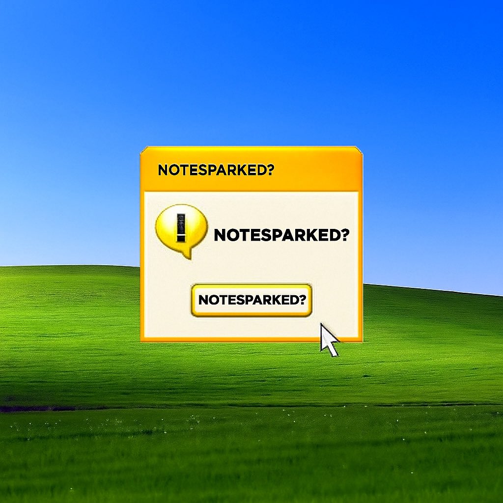 note_spark1's tweet image. Notesparked?