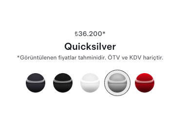 Teslanın (Deep Blue) rengi satıştan kaldırılmış gibi duruyor. Sitede seçeneklerde yer almıyor. Mavi boncuklar daha değerli olacak :)