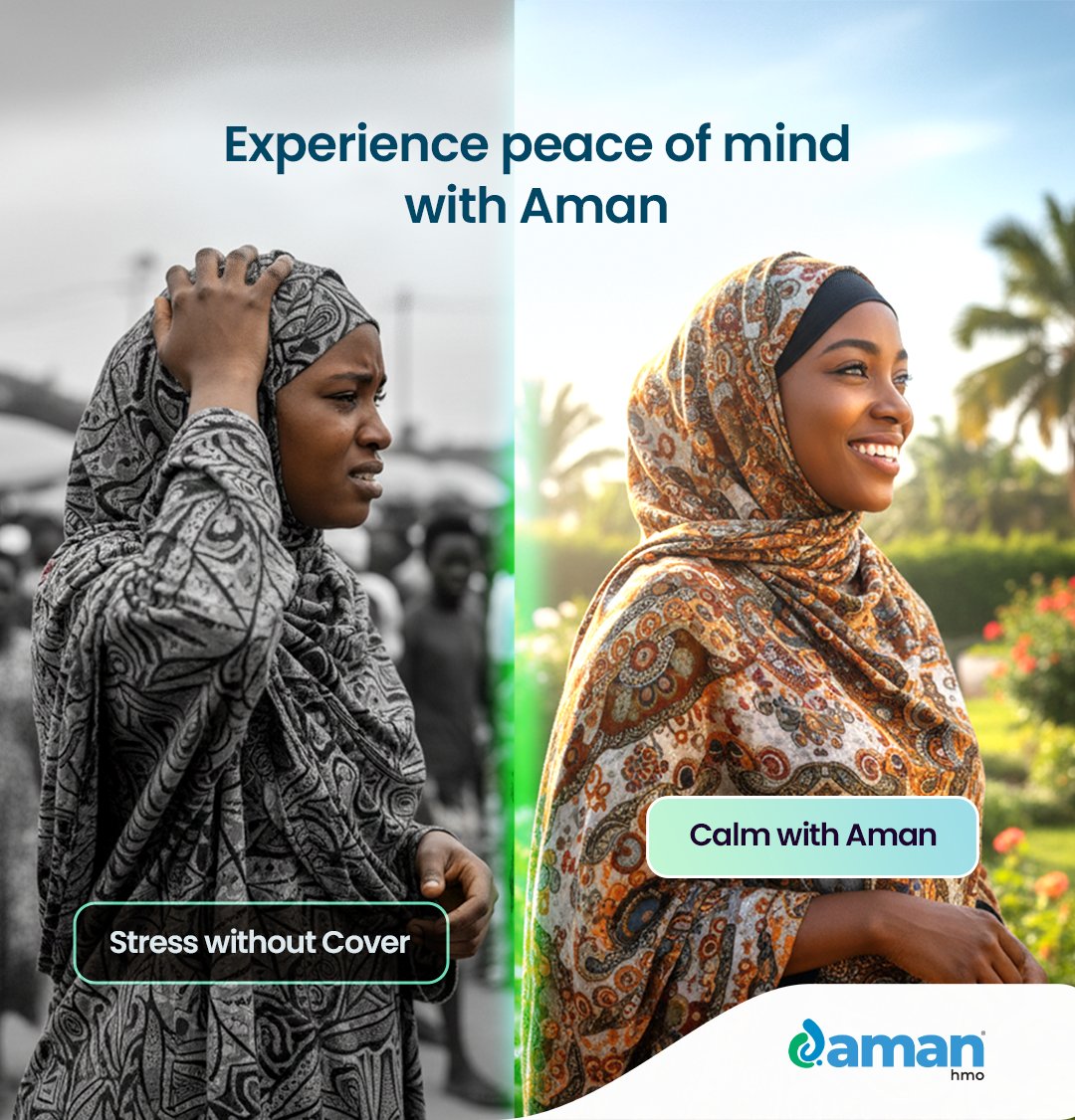 Health coverage makes the difference.

Sign up with Aman HMO today!