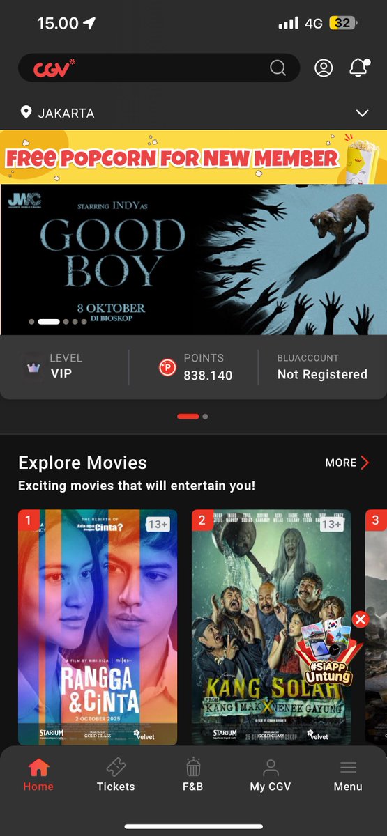 Rekomendasi film yang bagus apa ya? Pengen nonton hari ini huft
