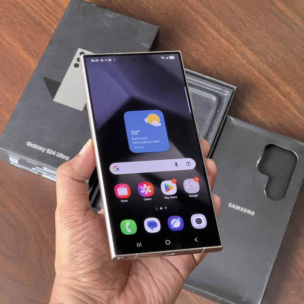 jodhafes's tweet image. Samsung S24 Ultra
Ram 12gb, memory 512gb
Grs SEIN sampai 31/12/2025
Mulus 99% like new
Fungsi 100% normal
Fullset bawaan

Harga 12.850.000
Lok Jogja / COD menyesuaikan 

WA 0812-3331-2818
Atau inbox
#samsungsecond #jualsamsung #hpsecondjogja #jualiphone