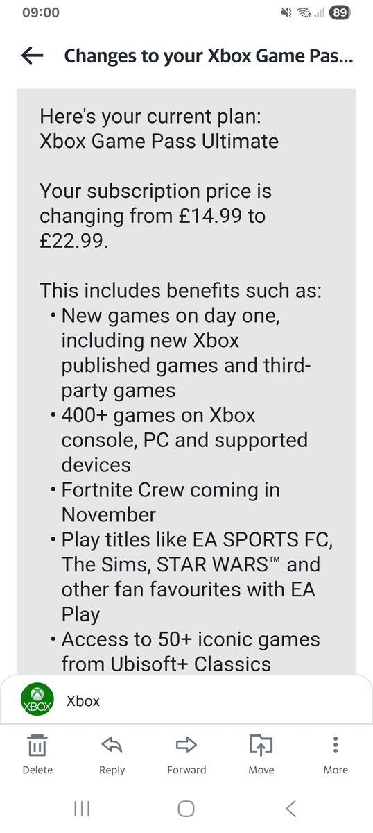 Whilst we dont mind forking out for our kids, <a href="/Xbox/">Xbox</a> has decided to raised the game pass subscriptions by more than 30%
@xbox this is shameful.