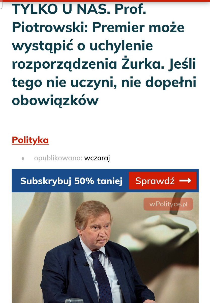 Zdaniem profesora Ryszarda Piotrowskiego  rozporządzenie wydane przez <a href="/MS_GOV_PL/">Min. Sprawiedliwości</a>   które likwiduje losowanie sędziów w sądach powszechnych, narusza konstytucyjne zasady stanowienia prawa. To nie tylko kwestia techniczna  chodzi o podstawową regułę, że rozporządzeniem nie można
