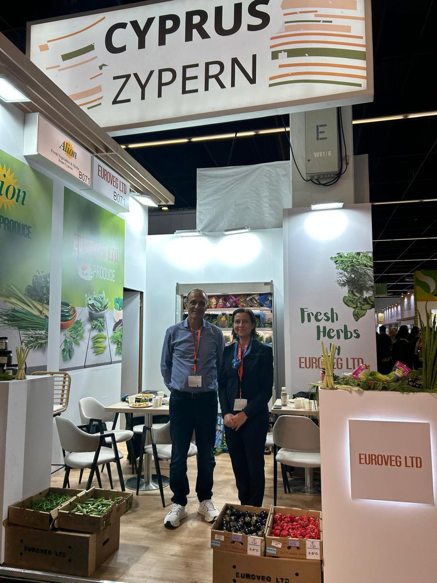Η Πρέσβης της Κυπριακής Δημοκρατίας στη Γερμανία  <a href="/mariapapakyria2/">maria papakyriakou</a> συζήτησε με τους εκθέτες μας στην #Anuga2025 για τις μεγάλες προοπτικές των κυπριακών προϊόντων αλλά και τις προκλήσεις που αντιμετωπίζουν στις ευρωπαϊκές και διεθνείς αγορές.