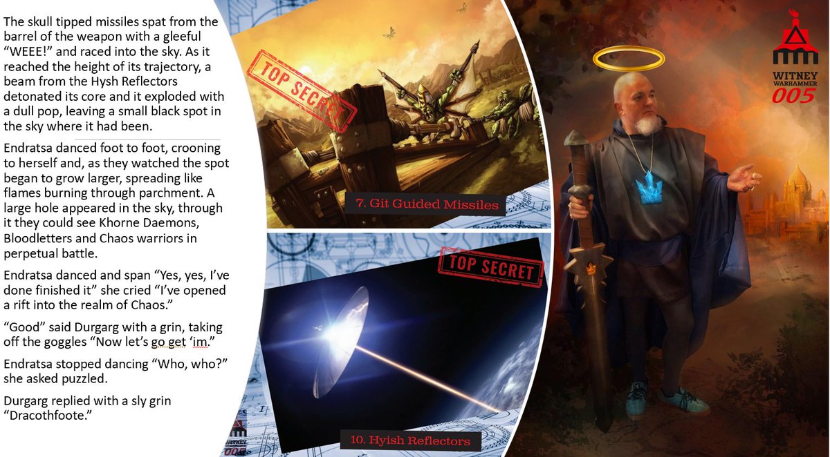 On High Magisters Secret Service Lore Final Story
 
Mork's Dirtiest Trick

WW005