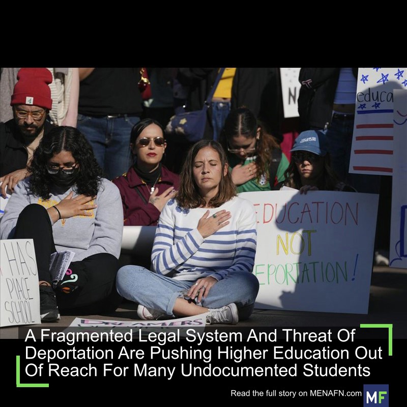 MENAFN's tweet image. A Fragmented Legal System And Threat Of Deportation Are Pushing Higher Education Out Of Reach For Many Undocumented Students #Fragmented #Legal #System #Threat #Deportation #Pushing #Higher #Education #Reach #Many #Undocumented #Students #USA #Russia… dlvr.it/TNWl12