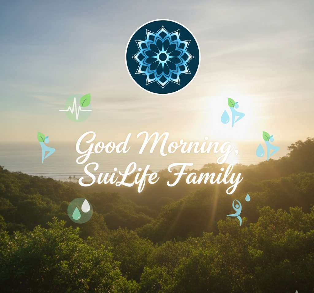 KadeerWeb3's tweet image. GM @SuiLifeToken Family 🌞
Every sunrise is a reminder that health is the first step to happiness.
Start small, drink water, stretch, breathe.
Small actions create big impact. That’s how we live $LIFE.
Let’s make today count, together 
#SuiLife #LIFE #HealthIsWealth