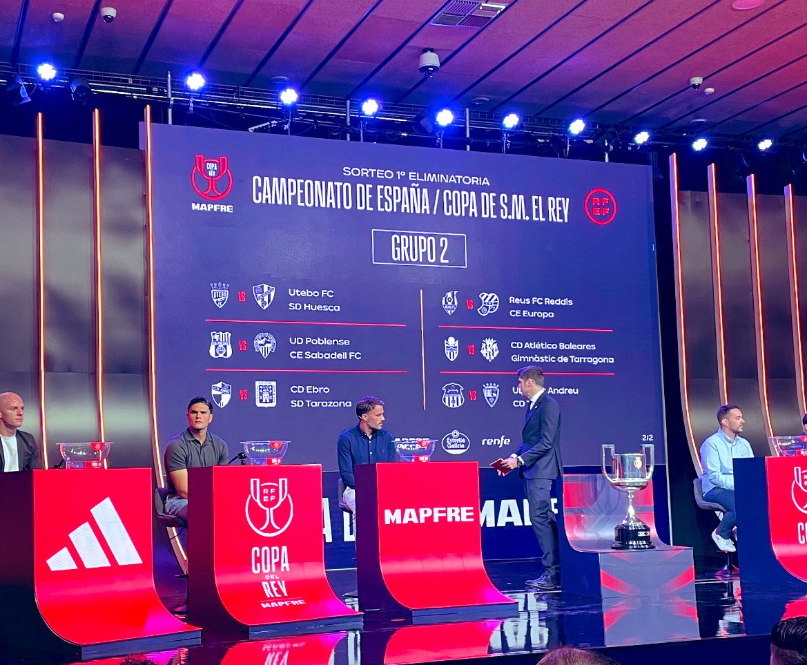 🔵⚪️ Nos mediremos a la <a href="/SDHuesca/">SD Huesca</a>, gran rival para hacer una bonita fiesta del fútbol aragonés <a href="/futbolaragon/">Real Federación Aragonesa Fútbol</a> 🔵🔴
Aúpa Utebo!!!