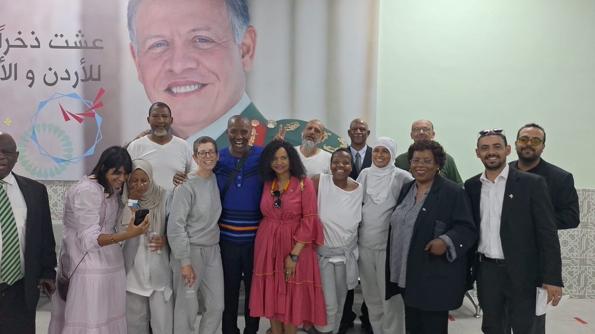 South African Government confirms Arrival of Flotilla Activists in Jordan

The Department of International Relations and Co-operation confirms the safe arrival of the Flotilla activists in Jordan. Our Ambassador, Her Excellency Tselane Mokuena, was present to receive the