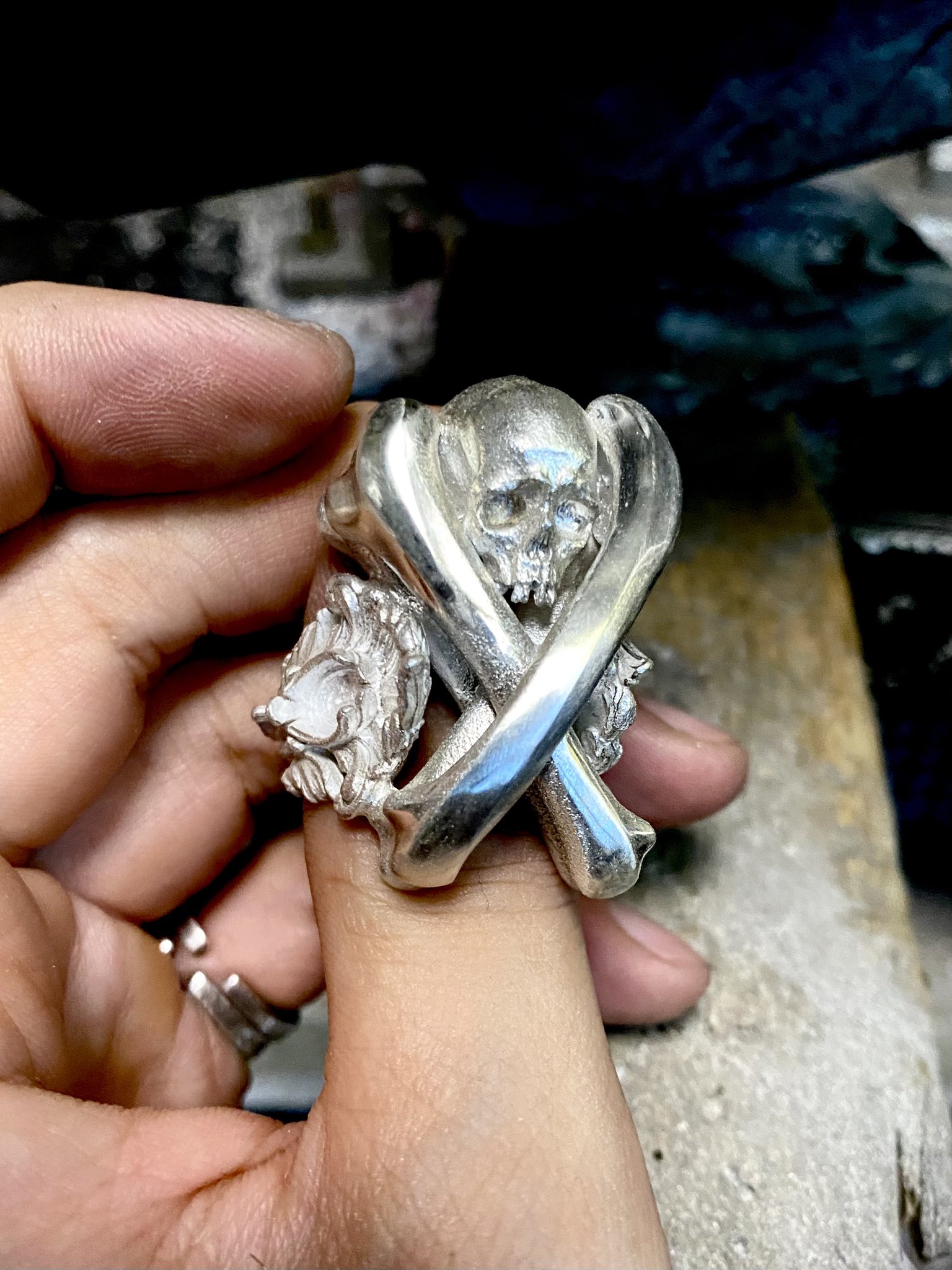 Legio Made レギオメイド Magiaリング　ブルードラゴンブレス Legio Made レギオメイド Magiaリング ブルードラゴンブレス