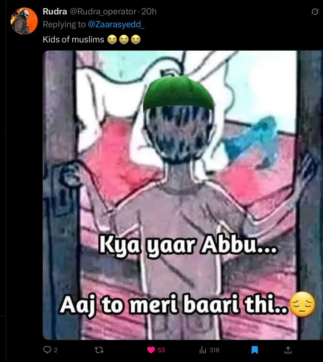 notsbiase's tweet image. Credit to my guy @Rudra_operator  follow him for more interesting memes 🫂