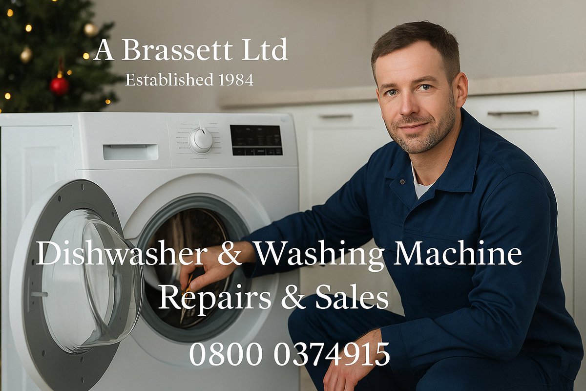 ABrassett's tweet photo. SE London

✨ Keep your home appliances running this Christmas!
A Brassett Ltd – Established 1984
Repairs &amp; Sales for all major brands.
👉 https://t.co/45xZ6ZKPdw
📍 #Greenwich • #Lewisham • #Bromley • #Bexley

🔧 🏠 🎄
#ApplianceRepair #SELondon https://t.co/bICDGUuIcl