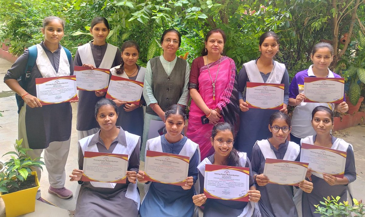 NCC WING OF NAVYUG KANYA MAHAVIDYALAYA, LUCKNOW tweet media