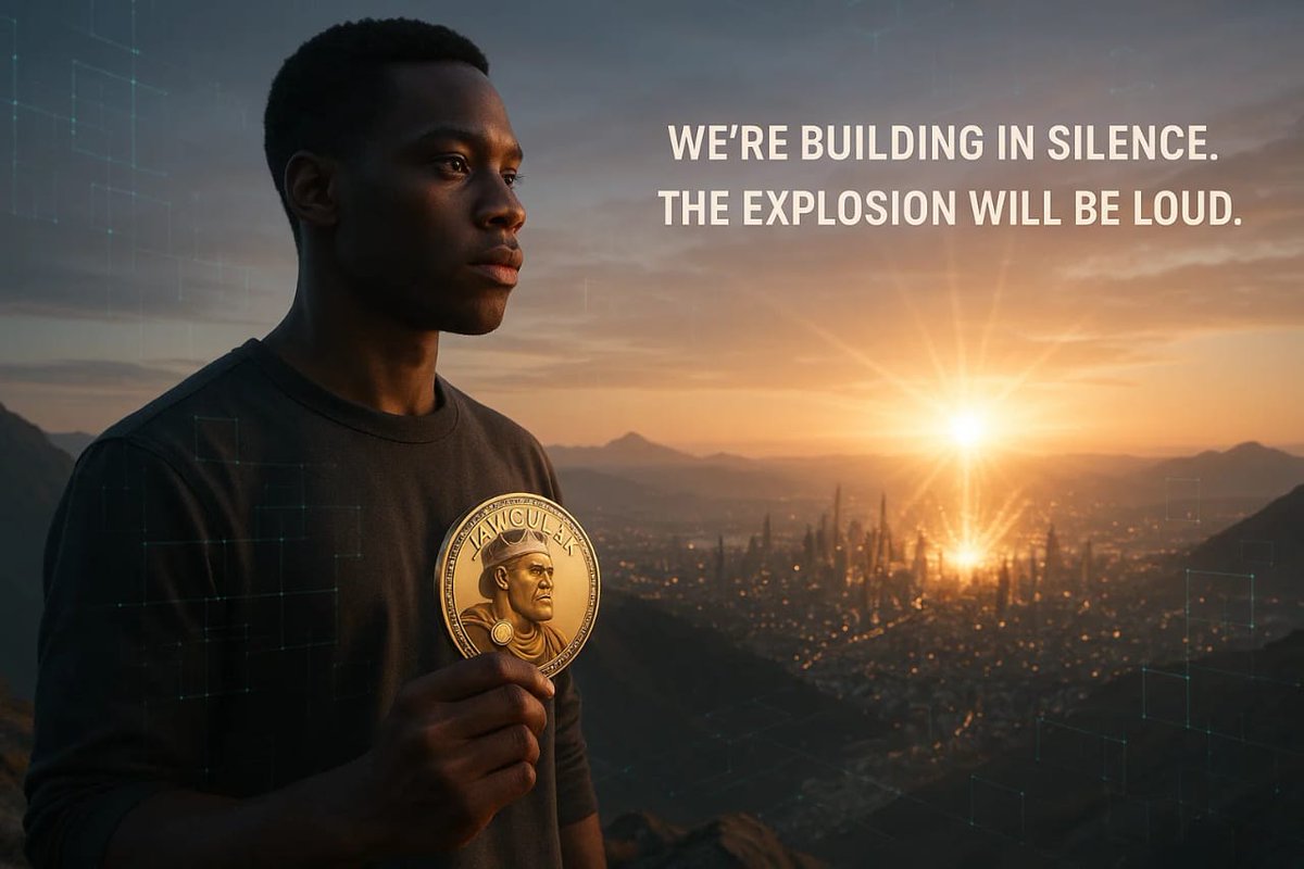 Thekinggoddy's tweet photo. Don’t mistake silence for inactivity.
We’re building something massive — quietly.
The explosion will be loud. 💣
#QuietPower #JawgularTakeover
#JawgularTo100M #MillionDollarMovement
 #Next100MCoin
 #BullRunEnergy
 #WhalesSeeJawgular https://t.co/pJUUDmqG2J