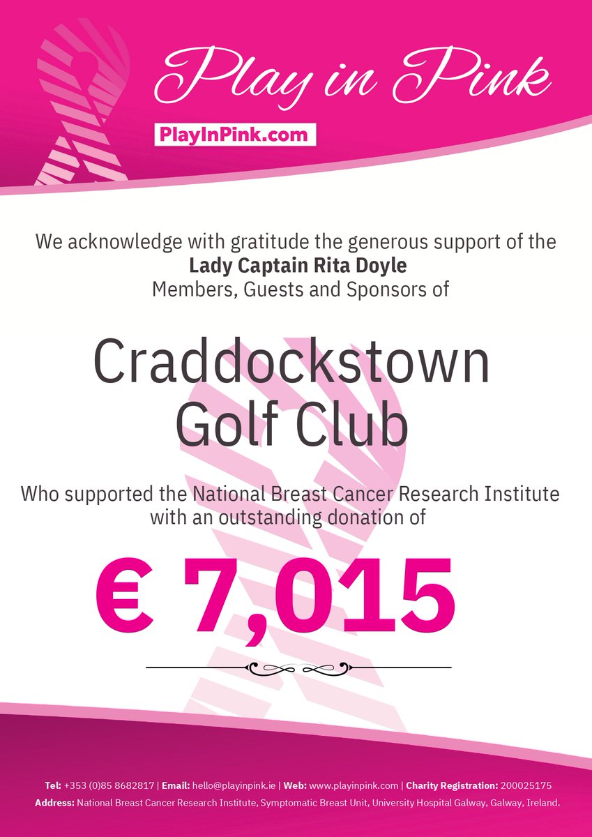 Craddockstown Golf Club tweet media