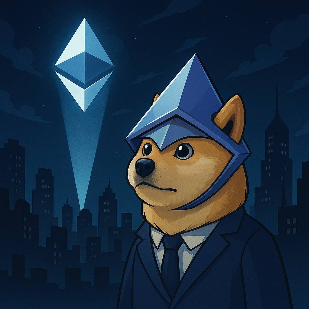 Doge with Ethereum Hat tweet media