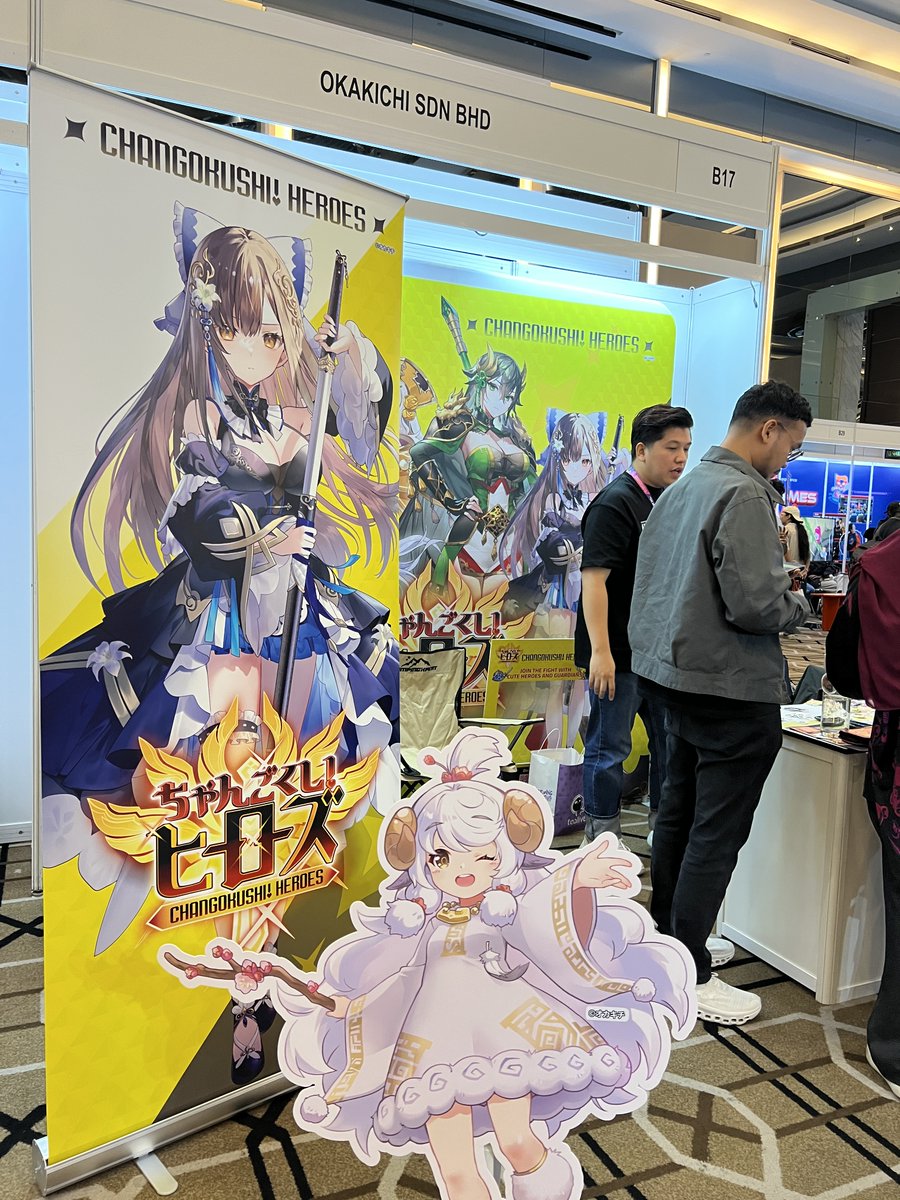 OkakichiMY's tweet photo. Day 1 Recap 🔥🙌🏻
Massive thanks to everyone who stopped by the Changokushi! Heroes booth today!
Rest up, adventurers, because we're back tomorrow for our LAST DAY at 9:00 AM!
Don't miss your final chance for our exclusive freebies and demo.
See you tomorrow at Booth B17 at the Connexion Conference & Event Centre, Bangsar South!

#MalaysiaDigital #LEVELUPKL #LEVELUPKL2025 #ChangokushiHeroes #MobileGame