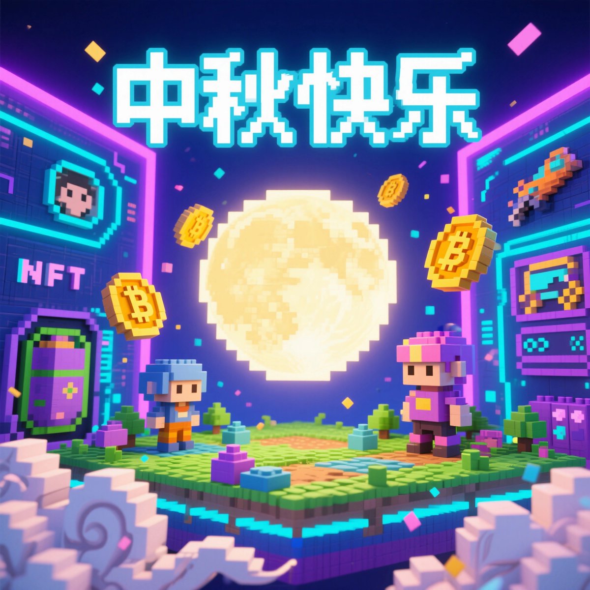 迟来的中秋祝福🫡