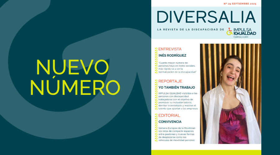 IMPULSA_CyL's tweet photo. 📢 Nuevo número de nuestra revista #DIVERSALIA. ¡Puedes leerla aquí!➡️https://t.co/NLNZSVGz13
👉Entrevista a Inés Rodríguez, logopeda, creadora de contenido y divulgadora
👉Editorial de @FSardon69
👉Reportaje '#YoTambiénTrabajo'
¿Quieres recibirla?📩 https://t.co/ZADjQ8Q8gp https://t.co/PVEA51bqwF