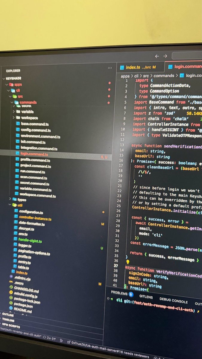 Sawan (@kriptonian8) on Twitter photo Today, I quit my job to go ALL-IN on my startup <a href="/keyshade_xyz/">keyshade.xyz</a> !
With only 6 months of run rate in my bank I took a risk, of quitting my job to solve a very fundamental problem of software development, that is sharing credentials across your team easily, something we all have Today, I quit my job to go ALL-IN on my startup <a href="/keyshade_xyz/">keyshade.xyz</a> !
With only 6 months of run rate in my bank I took a risk, of quitting my job to solve a very fundamental problem of software development, that is sharing credentials across your team easily, something we all have