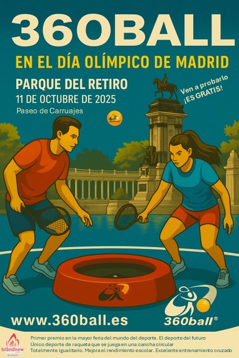 360BALLESPANA's tweet photo. Sabado 11 en el Retiro https://t.co/vIMSwsCHbE