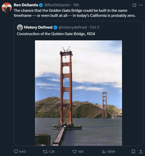 Looks like YIMBYs and the GOP got the same talking points from their handlers this morning - you know, like every morning.