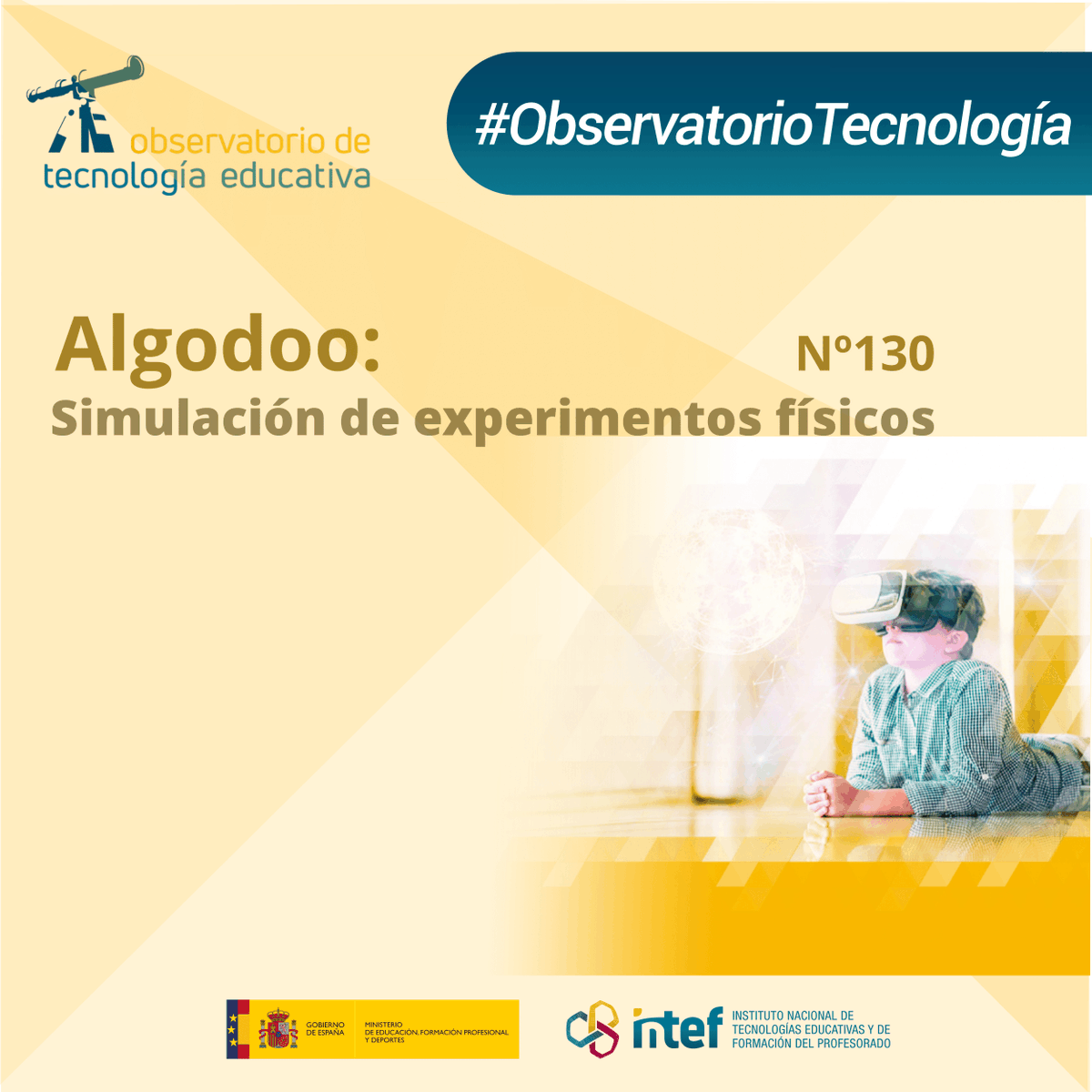 🖥 ¡Nuevo artículo en el #ObservatorioTecnología!

🛠 Algodoo es un programa de simulación de elementos físicos que posibilita el diseño, construcción y funcionamiento de sistema complejos

👉 intef.es/observatorio_t…