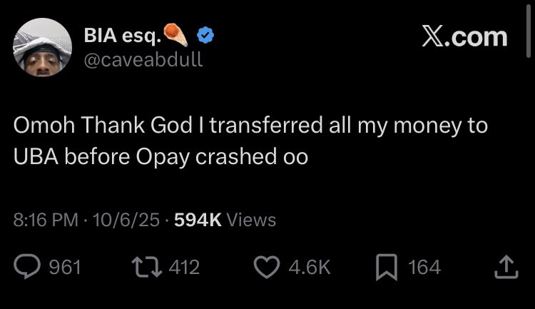 abrahamofthings's tweet image. Omo make OPay no do like this ohh!

Guys how true is this?