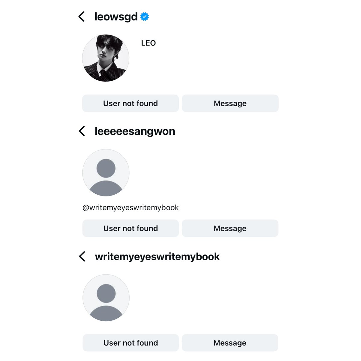 leowonchive's tweet photo. As of now, Leo and Sangwon’s accounts have officially deactivated.

leowsgd and leeeeesangwon (writemyeyeswritemybook), you will be missed 💔

𖦹 #LEO #리오 #SANGWON #상원 #렝원 https://t.co/skMICmwqw9